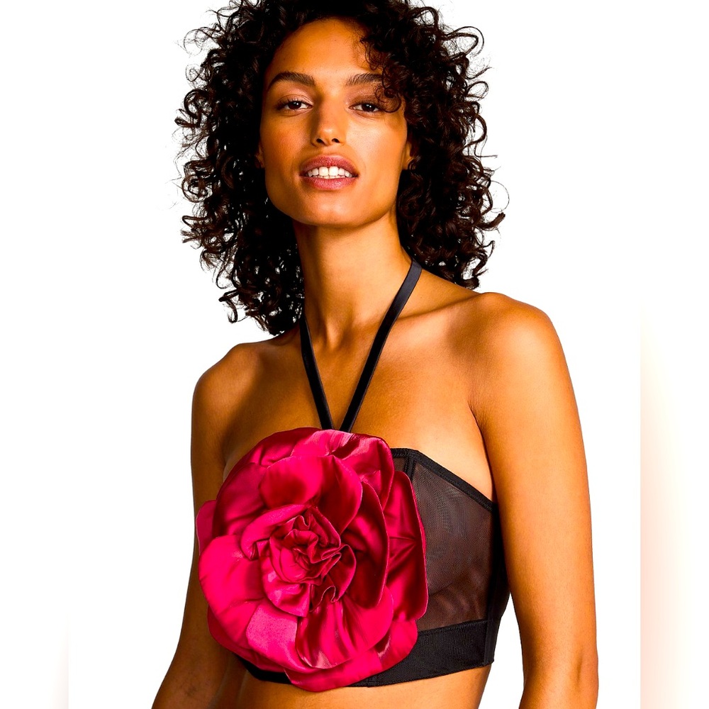 NWT Victoria’s Secret Very Sexy Blooming Rose Corset Top |Size Medium